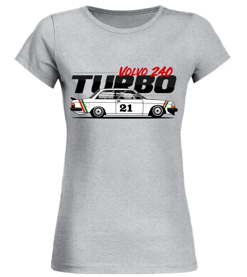 240 TURBO 85 CHAMPION Camiseta cuello redondo Mujer