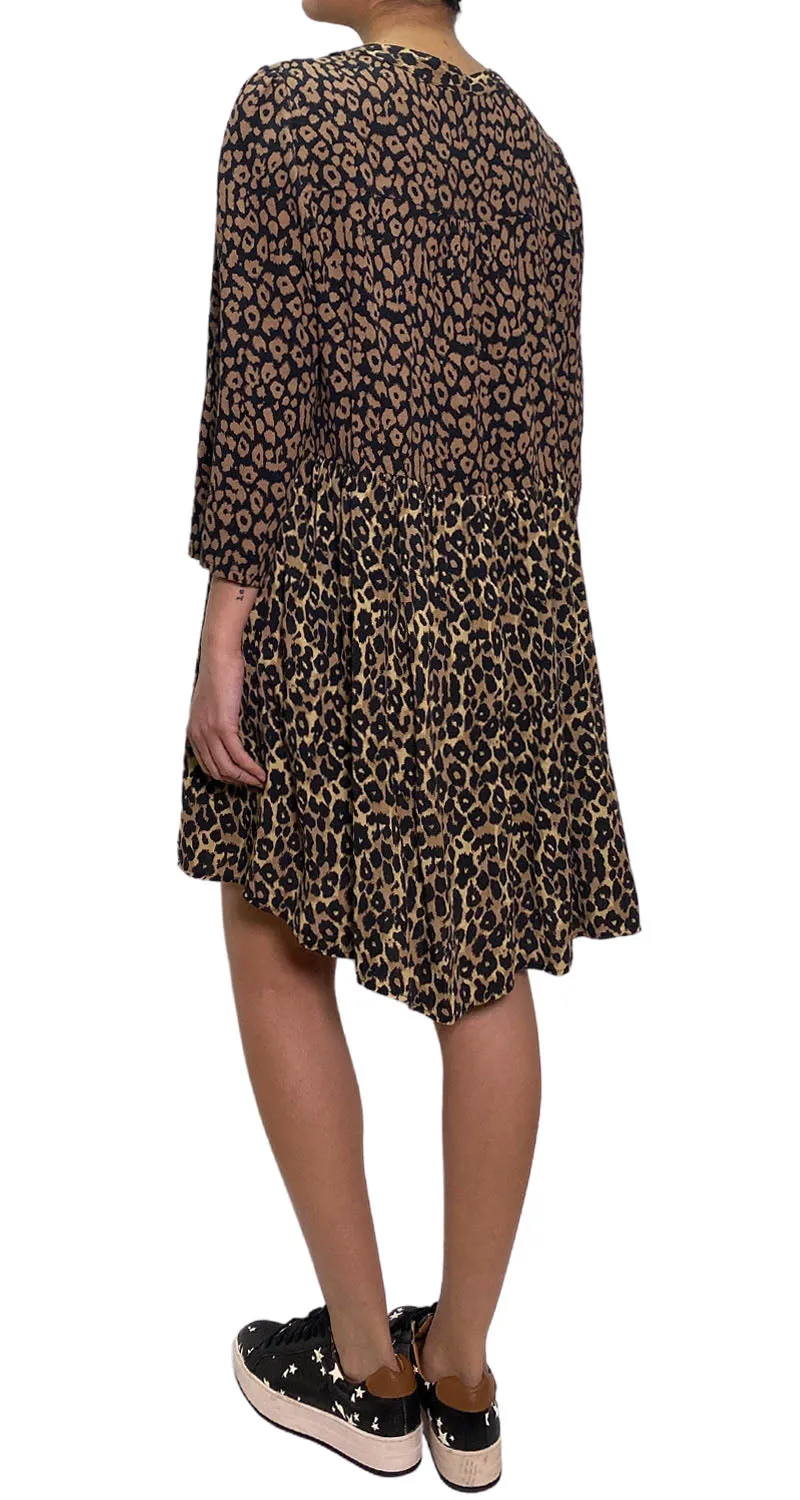 ANTHROPOLOGIE Vestido Animal Print