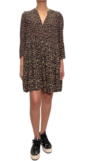 ANTHROPOLOGIE Vestido Animal Print