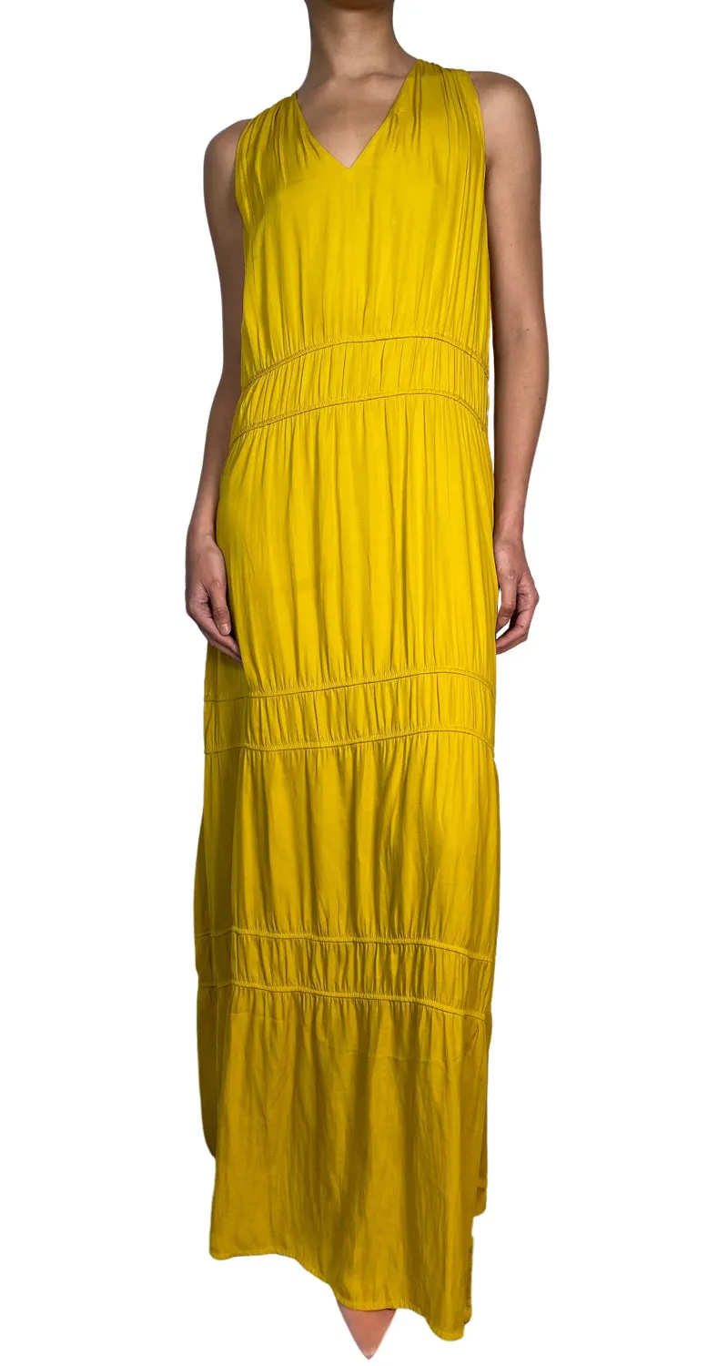 ANTHROPOLOGIE Vestido Willow Goldenrod