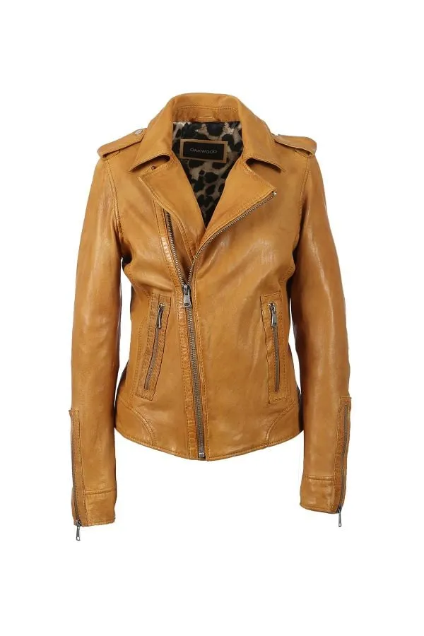 Chaqueta Mujeres Oakwood Manga Jaune Fonce 555