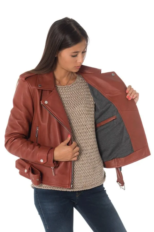 Chaqueta Mujeres Oakwood Show Rust 552