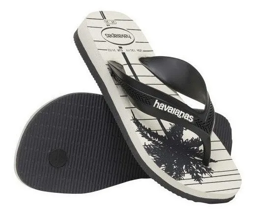 HAVAIANAS KIDS MAX TREND PALMER B/N