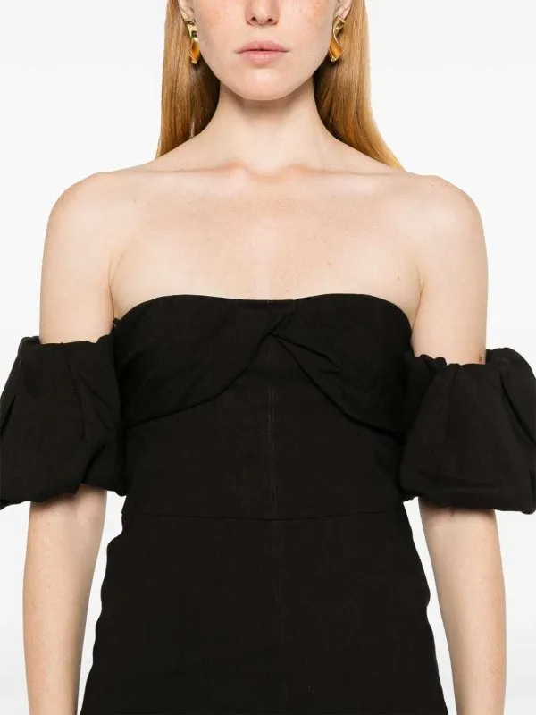 Isabel Marant Vestido Midi - Negro