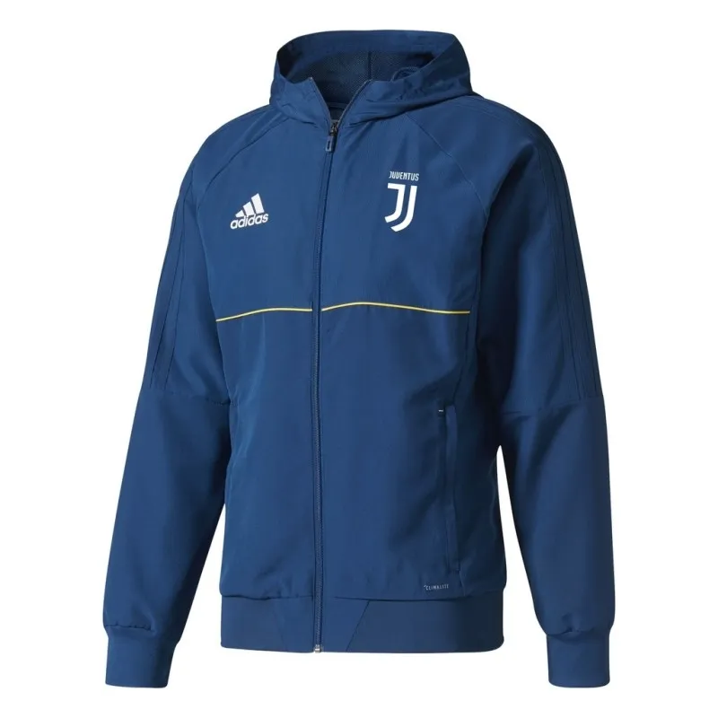 La Juventus chaqueta azul que representa 2017/18 Adidas