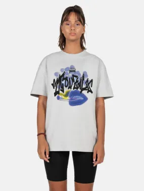MJ Gonzales MJ Gonzales Ladies Kiss x Heavy Oversized T-Shirts