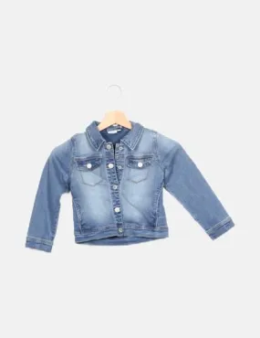 Name it Chaqueta azul denim básica