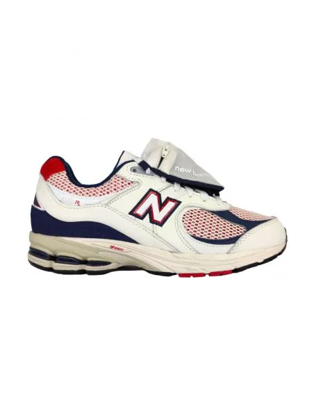 NEW BALANCE Zapatillas 2002R Hombre White/Navy/Red