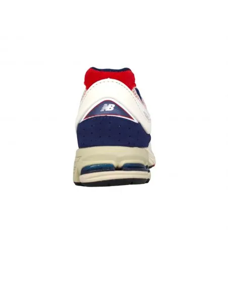 NEW BALANCE Zapatillas 2002R Hombre White/Navy/Red