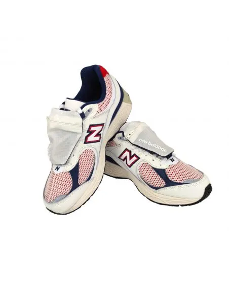 NEW BALANCE Zapatillas 2002R Hombre White/Navy/Red