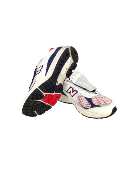 NEW BALANCE Zapatillas 2002R Hombre White/Navy/Red