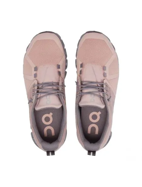 ON RUNNING Zapatillas Cloud 5 Waterproof Mujer Rose/Fossil