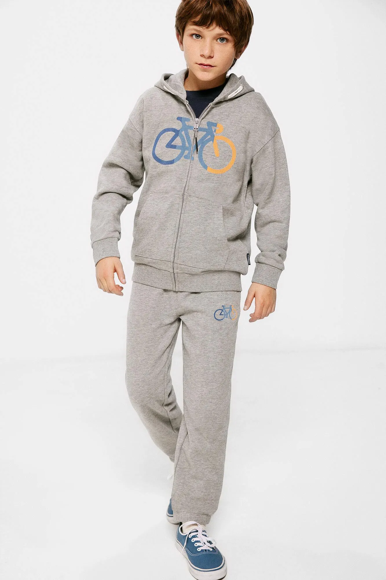 Sudadera bicicleta niño
