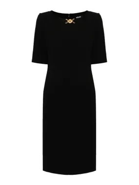 Versace Vestido Midi - Negro