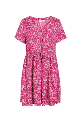 VESTIDO FLORES VILISE ROSA YARROW