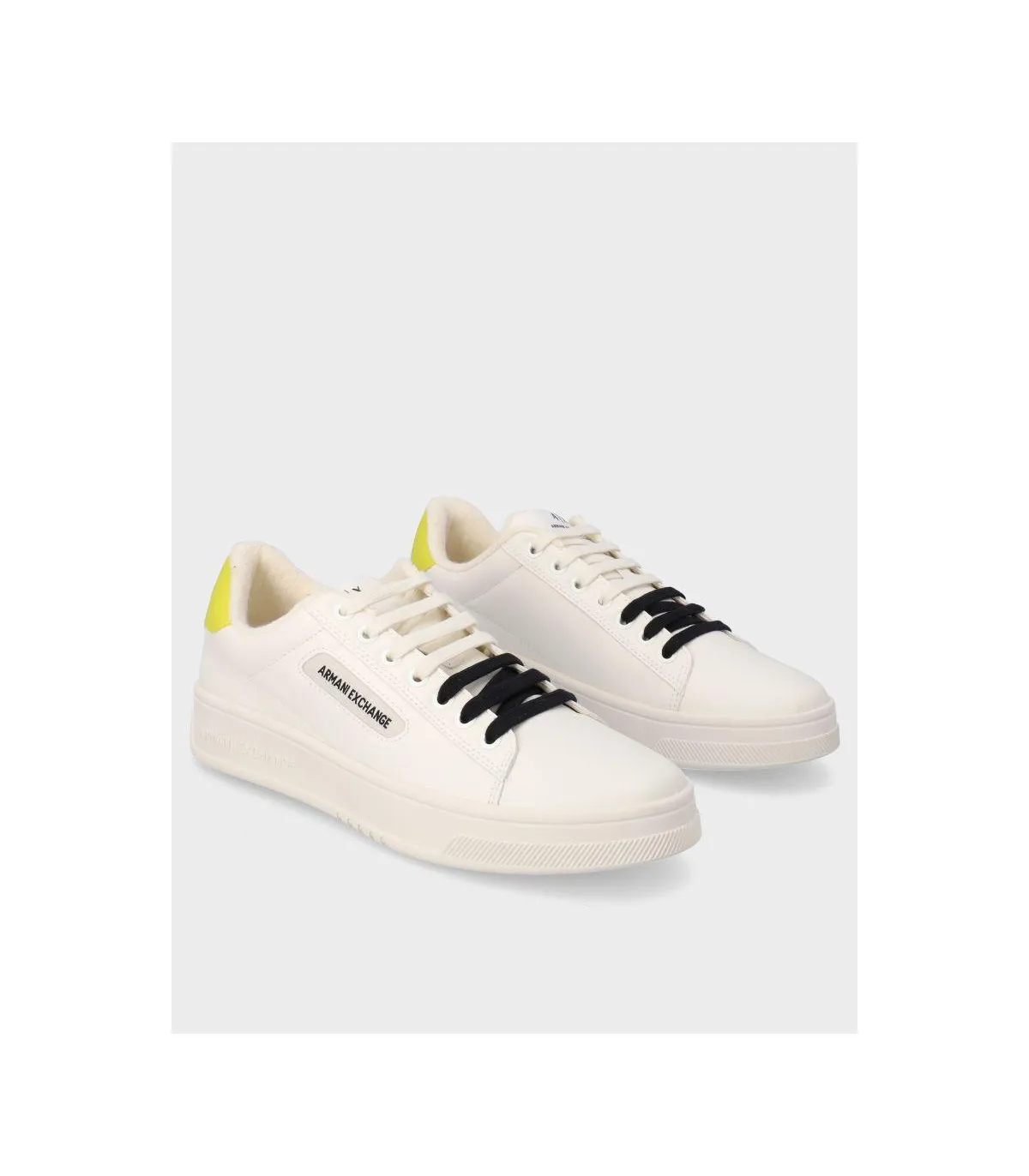 ZAPATILLA ARMANI XUX203 OPTICAL WHITE YELLOW