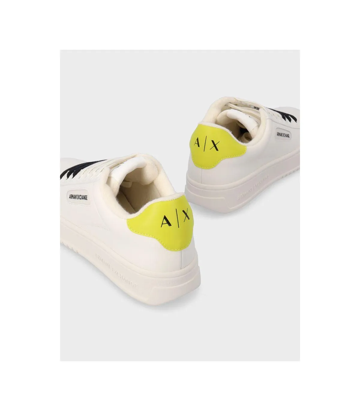 ZAPATILLA ARMANI XUX203 OPTICAL WHITE YELLOW