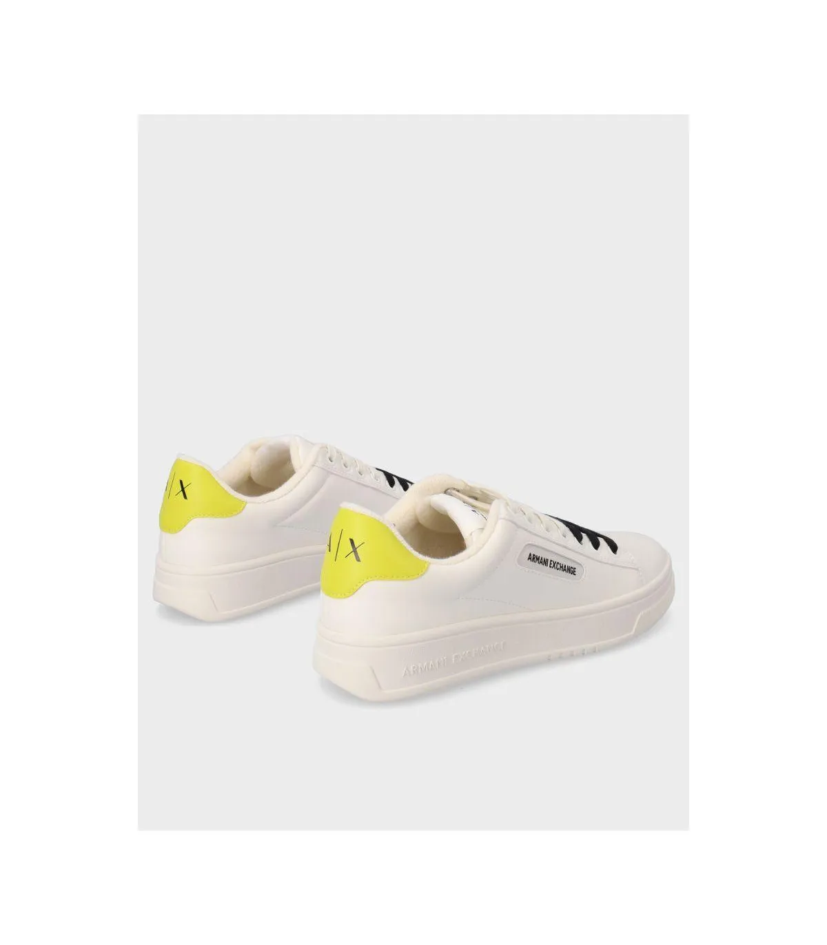 ZAPATILLA ARMANI XUX203 OPTICAL WHITE YELLOW