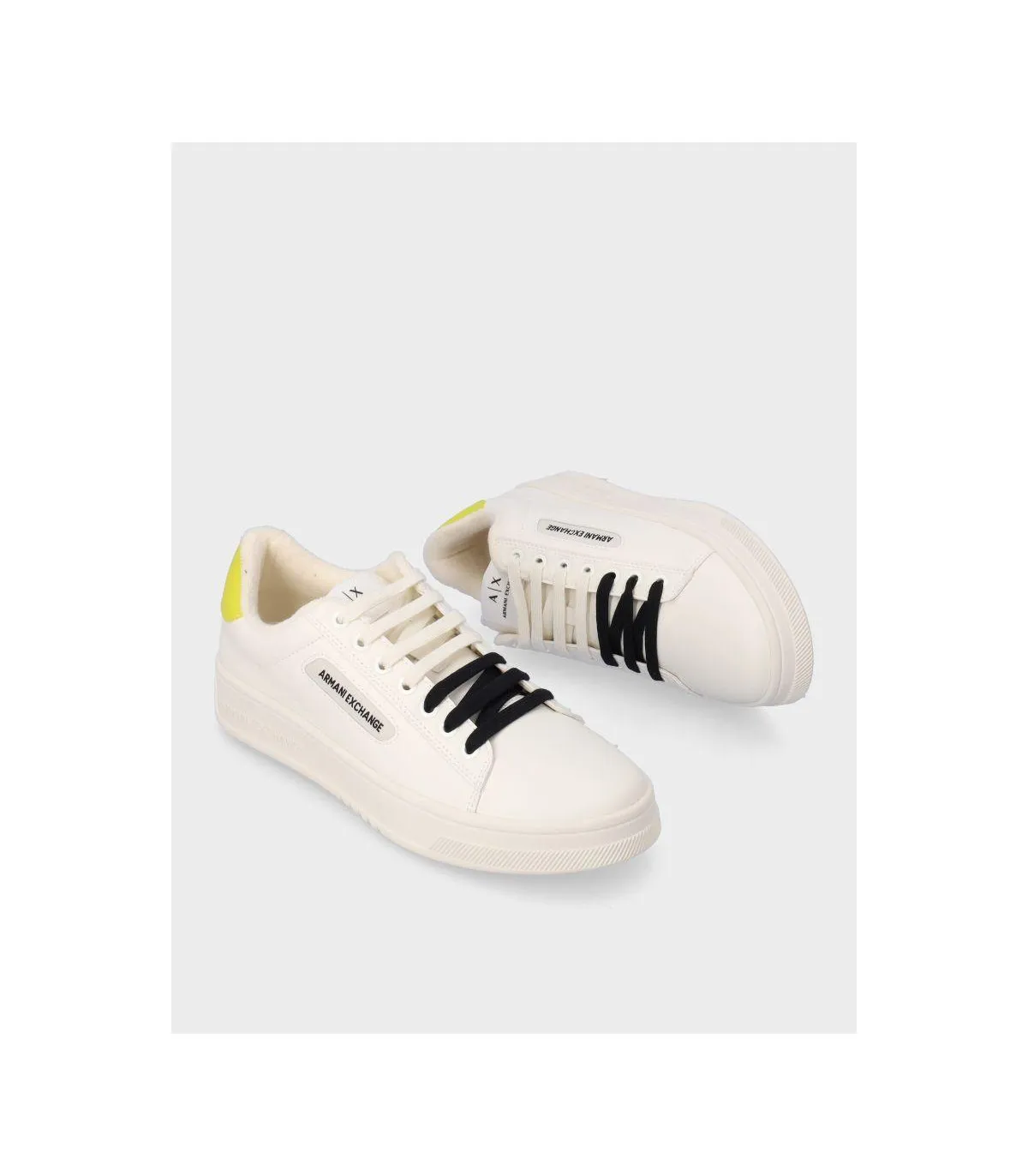 ZAPATILLA ARMANI XUX203 OPTICAL WHITE YELLOW