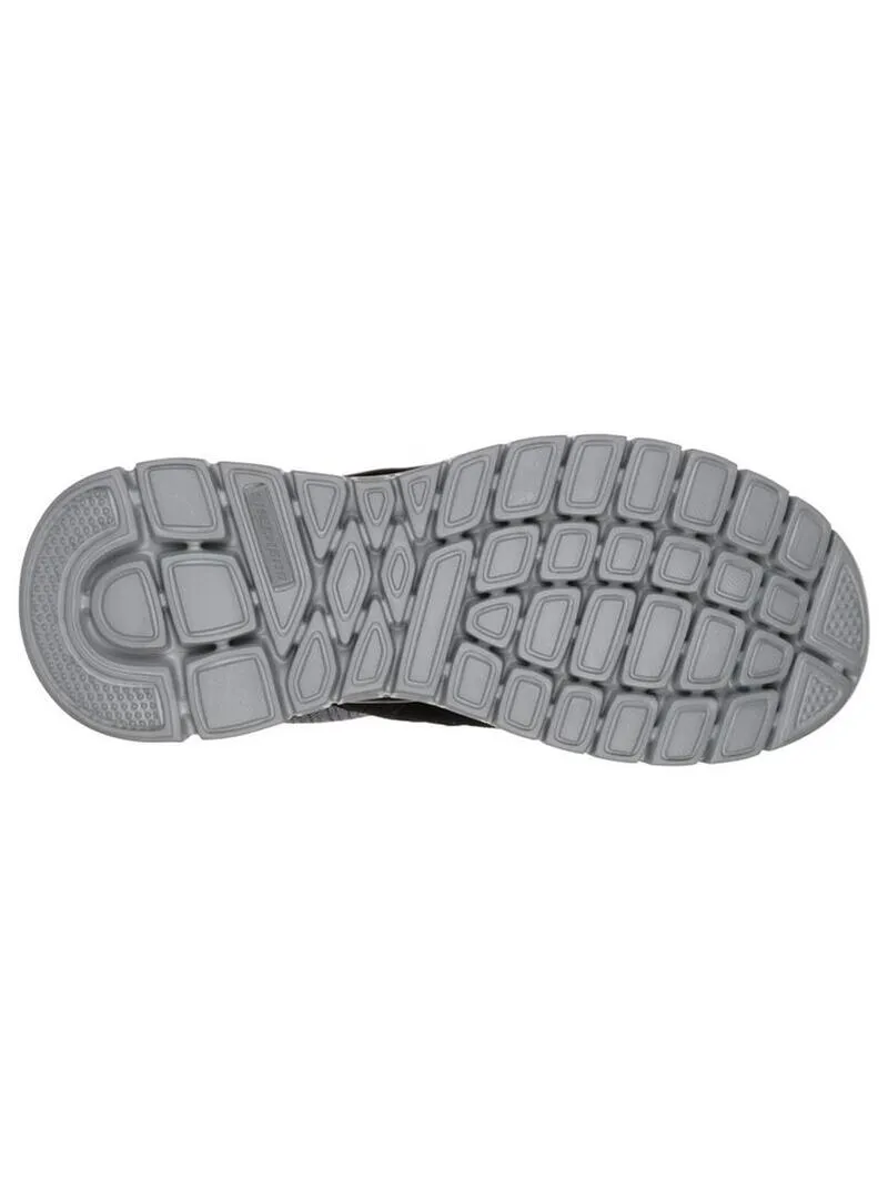 Zapatilla Hombre Skechers Agoura Negro Gris