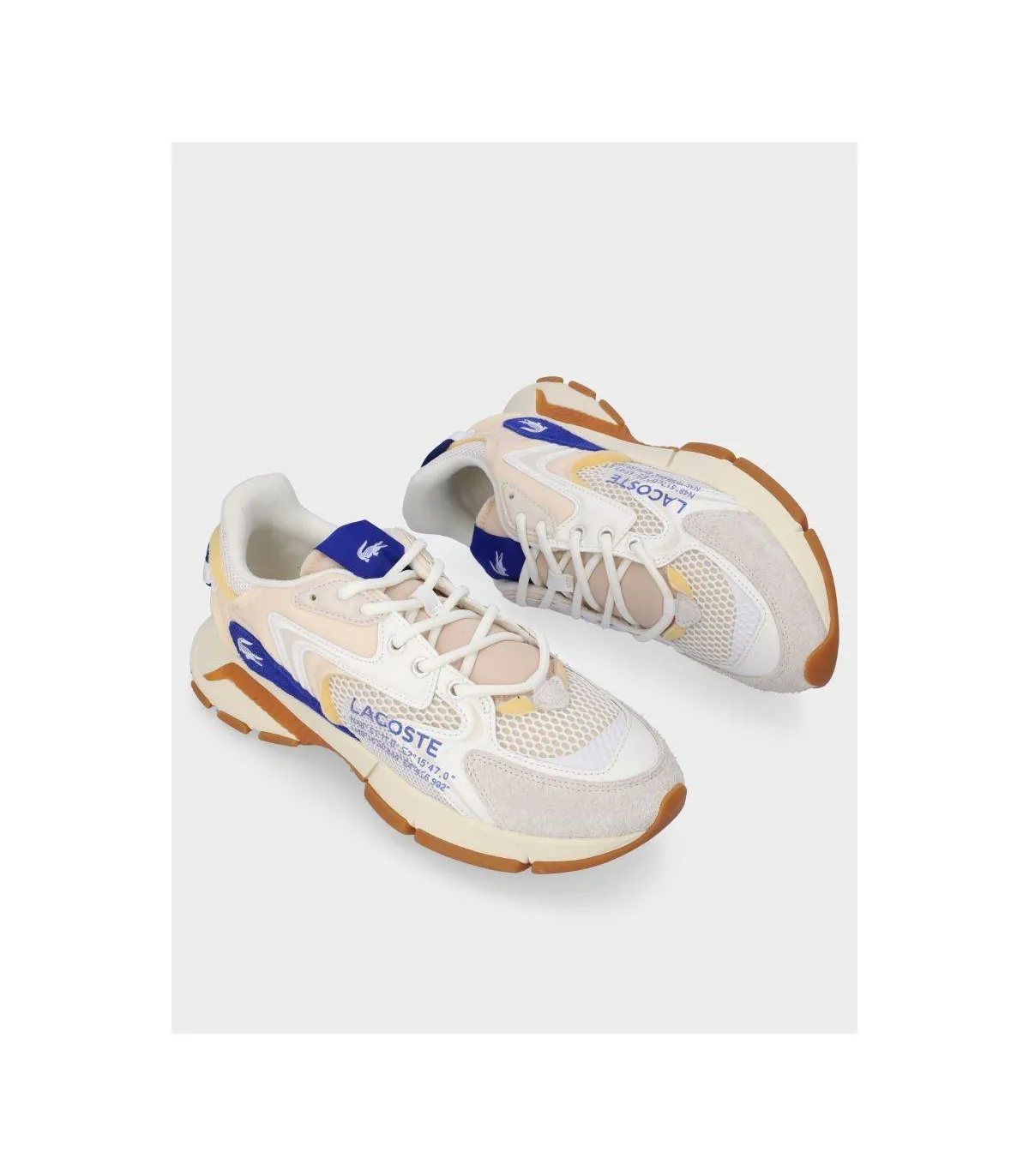 ZAPATILLA LACOSTE L003 NEO WHITE BLUE