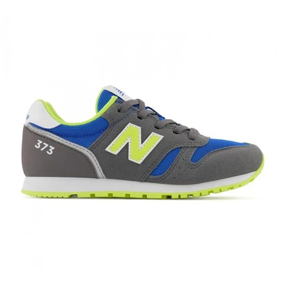 ZAPATILLA NEW BALANCE 373 GRIS AZUL YC373JB2