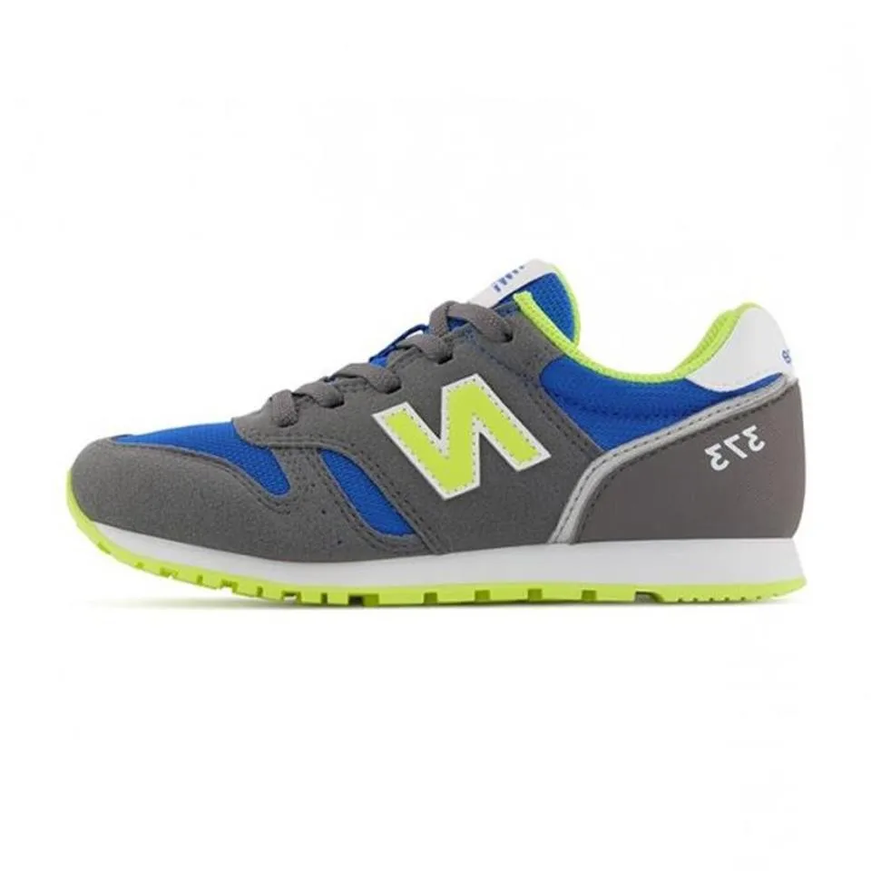 ZAPATILLA NEW BALANCE 373 GRIS AZUL YC373JB2