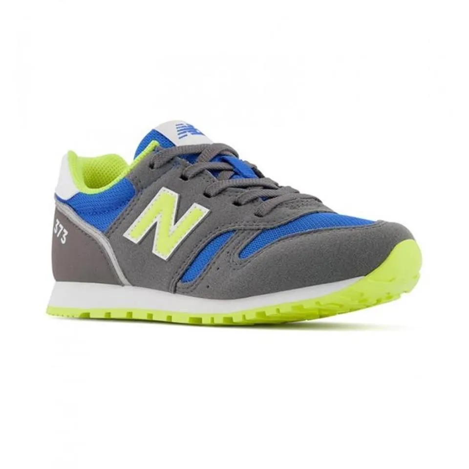 ZAPATILLA NEW BALANCE 373 GRIS AZUL YC373JB2