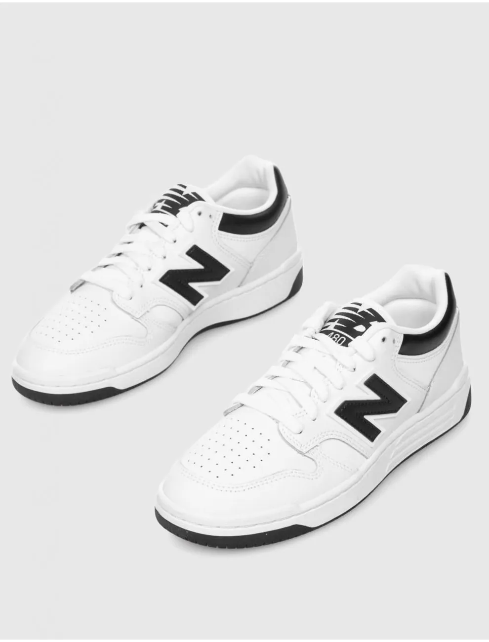 Zapatilla New Balance Gsb480 Blanco/negro