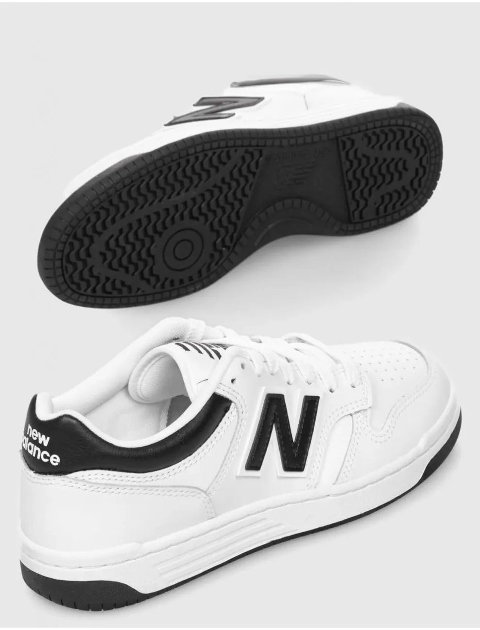 Zapatilla New Balance Gsb480 Blanco/negro