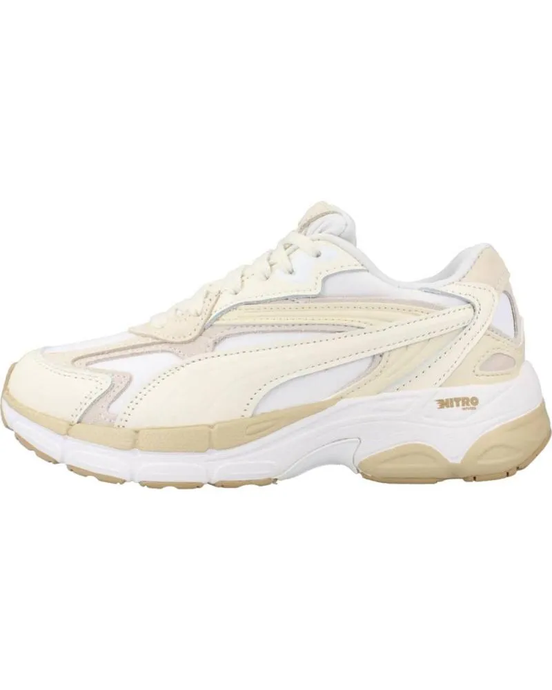 Zapatillas deporte de Mujer PUMA MODELO TEVERIS NITRO SELFLO PARA MUJER COLOR BEIG