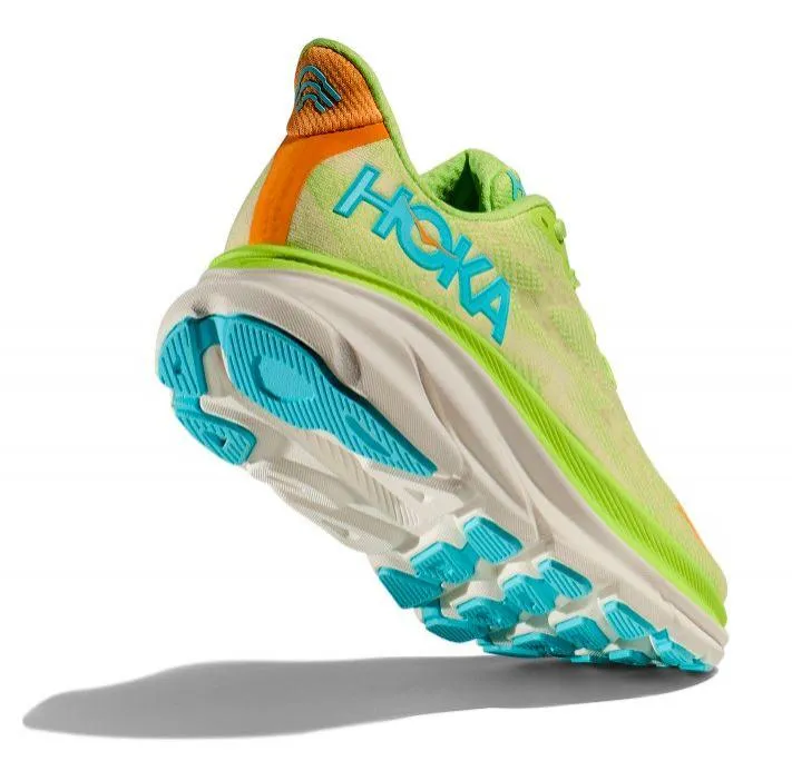 Zapatillas HOKA One One Clifton 9 Mujer Lettuce/Solar Flare