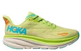 Zapatillas HOKA One One Clifton 9 Mujer Lettuce/Solar Flare