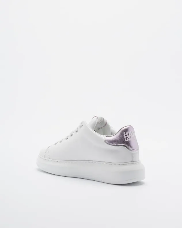 Zapatillas Karl Lagerfeld Kapri Metal Maison Karl Lace Blanco