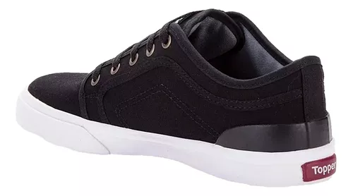 Zapatillas Topper Jiro Lona Negro Hombre 25291 Empo2000